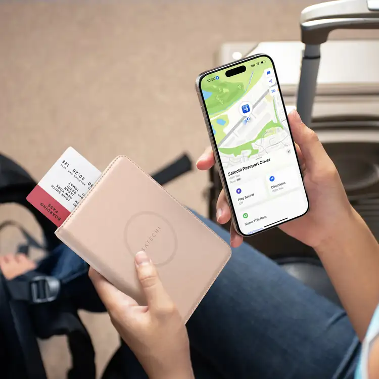 SATECHI FindAll Passport Cover with Tracking #9