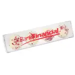 Étui transparent de biscuits sandwichs à la menthe