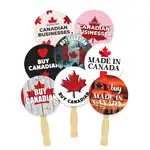 Canada Hand Fan with Stock Designs