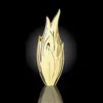 Figurine Flame dorée