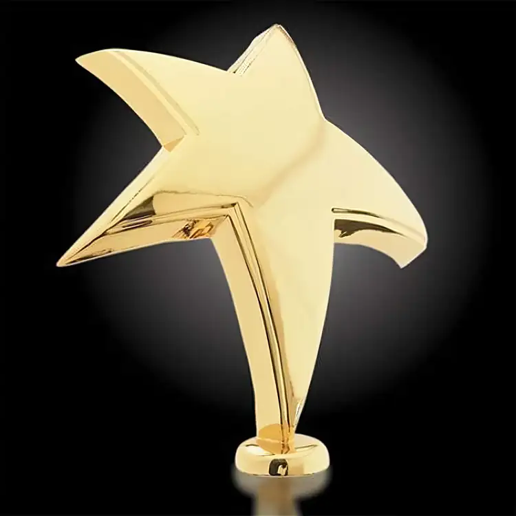 Figurine Rising Star en métal coulé