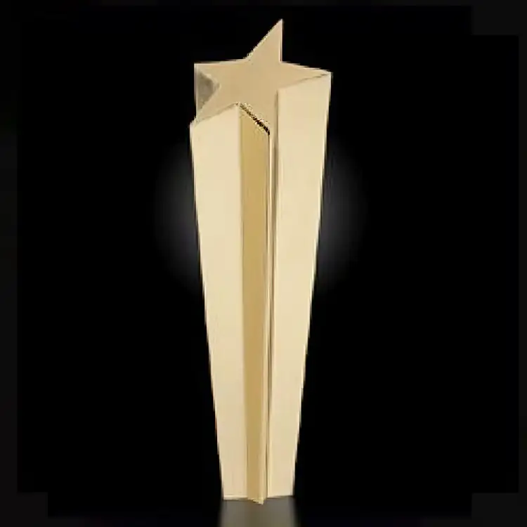 24-Karat Gold Shooting Star Award Figure