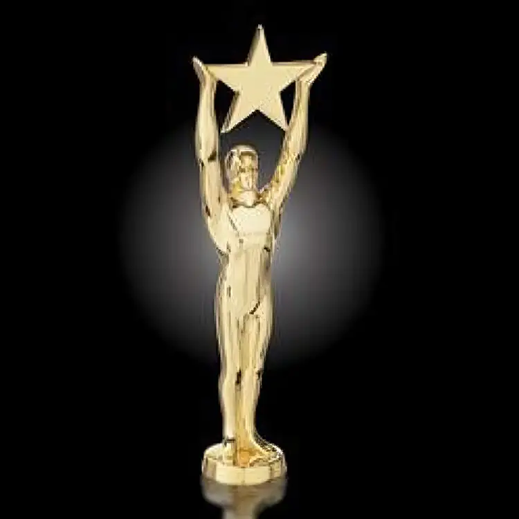 Star Achievement Cast Metal Award Figure