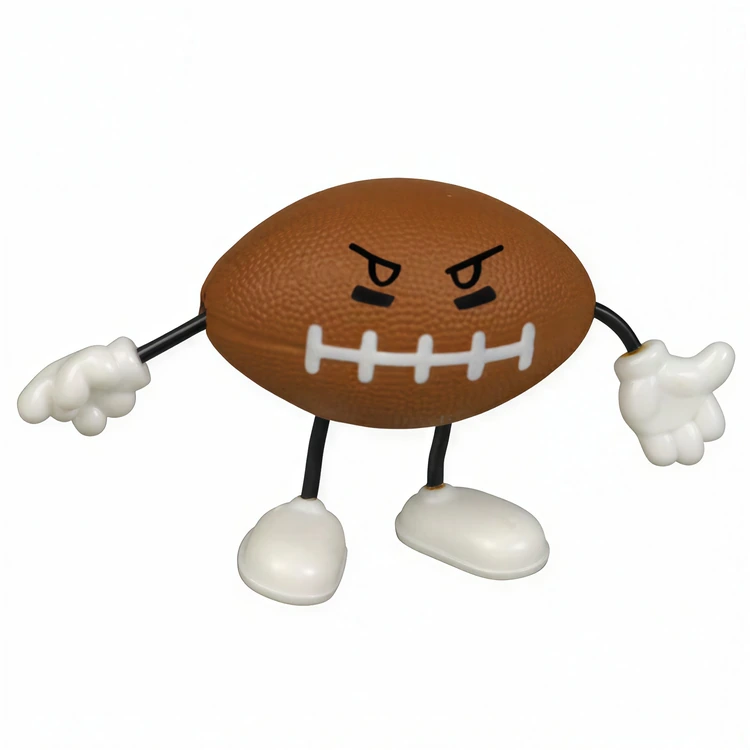 Figurine anti-stress en forme de joueur de football