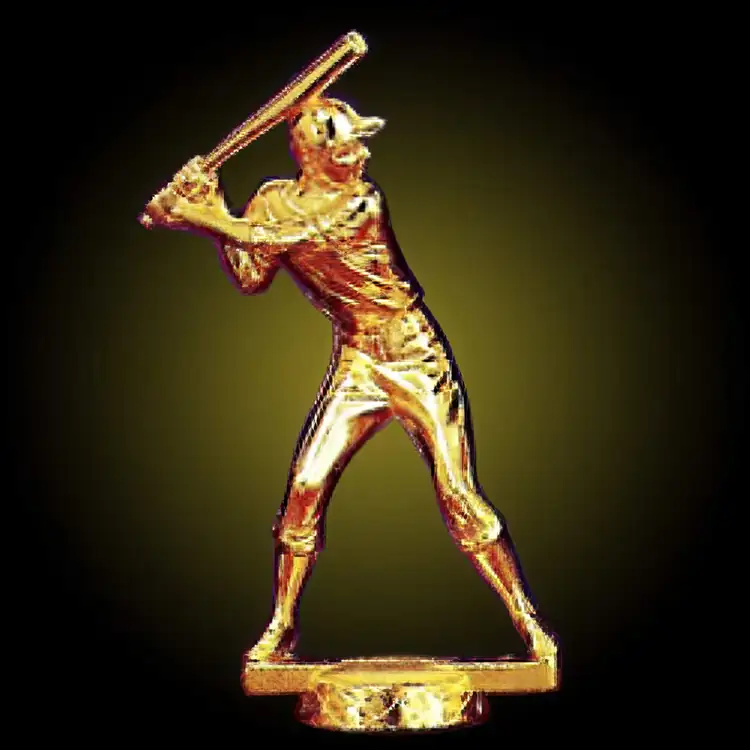 Baseball Batter Figure in Action