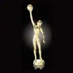 Female Basketball Award Figure