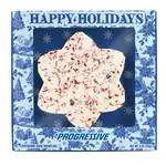 4oz Peppermint Bark Snowflake