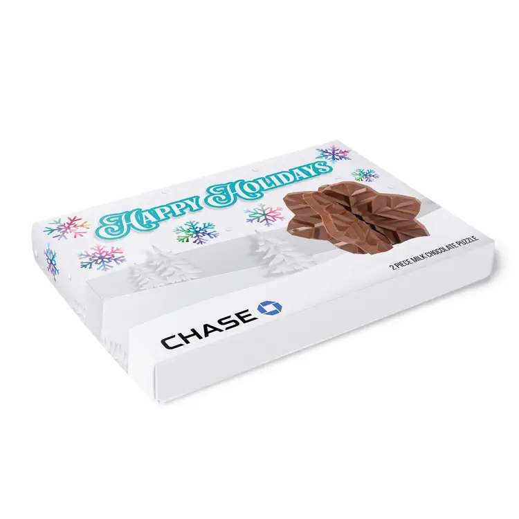 Flocon de neige en chocolat à assembler #2