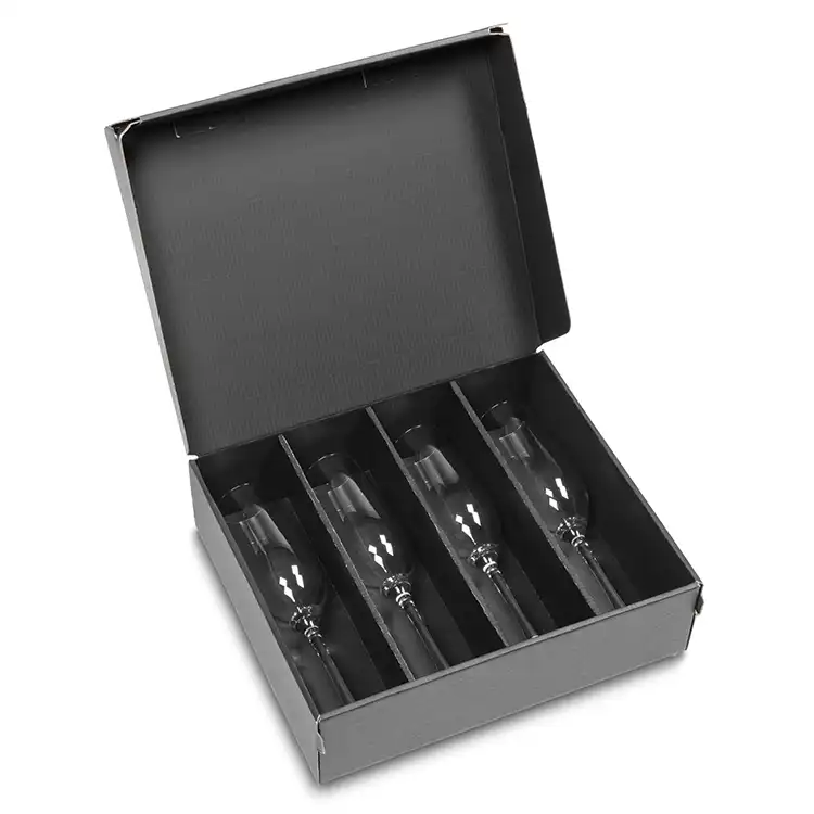 Burlington Flute 8 oz - Deep Etch #4