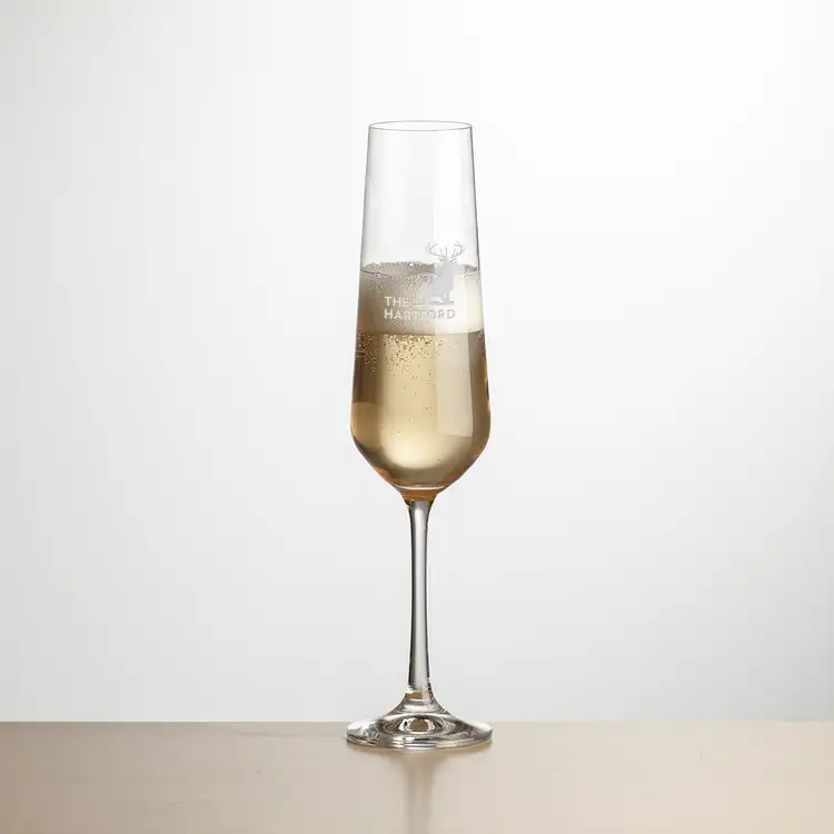 Cannes Flute 6.5 oz - Laser Engraved
