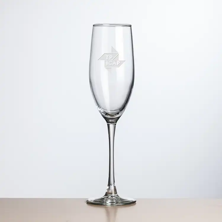 Connoisseur Flute 8 oz - Deep Etch