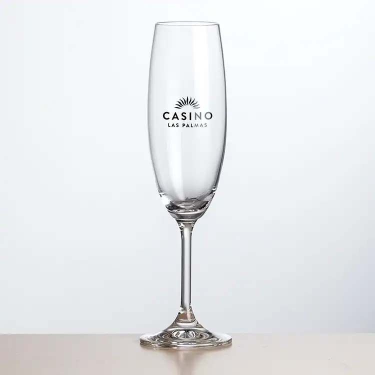 Naples Flute 7.5 oz - Imprinted