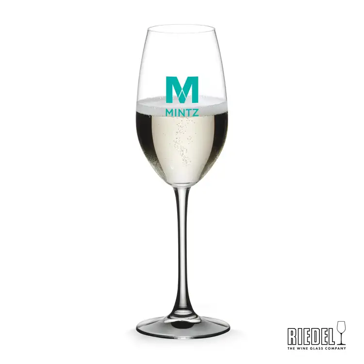 RIEDEL Oenologue Flute 9.12 oz - Imprinted