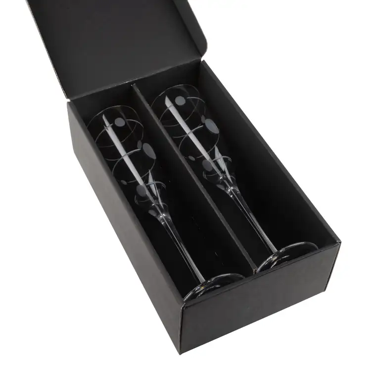 Reverie Champagne Flute 5.75 oz - Deep Etch #3