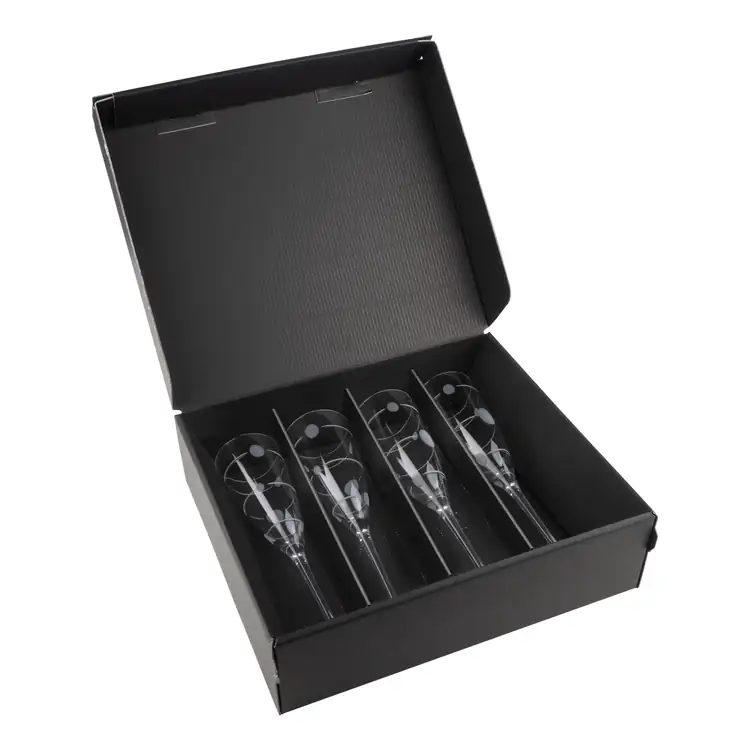 Reverie Champagne Flute 5.75 oz - Deep Etch #4