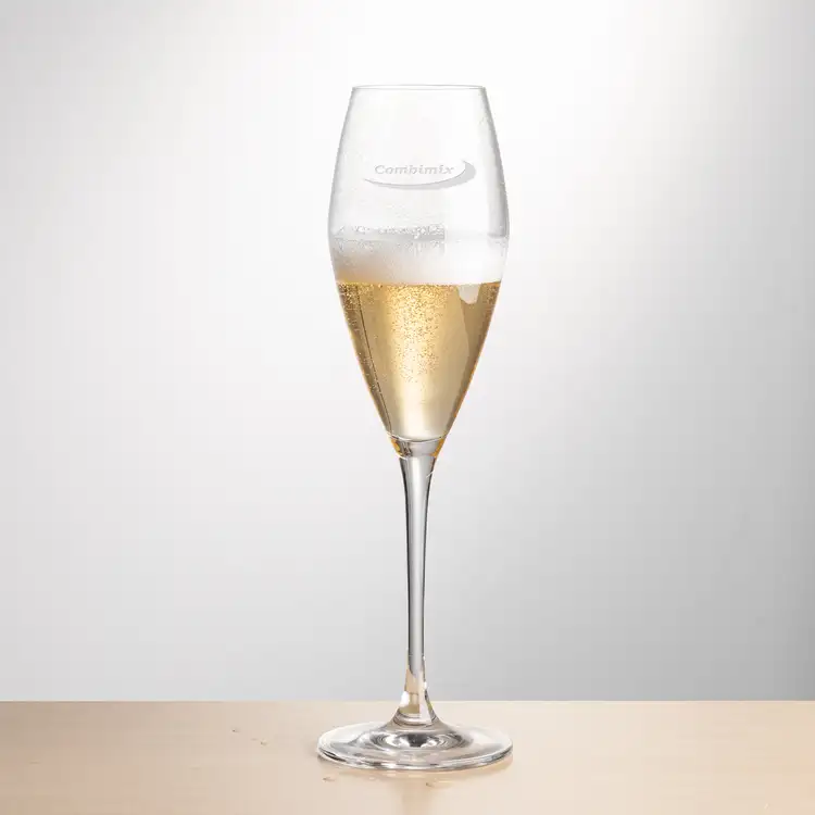 Santiago Flute 9 oz - Laser Engraved