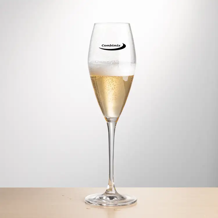 Santiago Flute 9 oz - Imprinted
