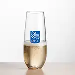 Boston Stemless Flute 7.5 oz - Imprinted