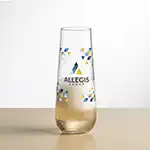 Cannes Stemless Flute 8 oz - Full Color