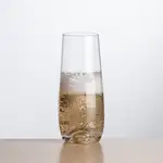 Edderton Stemless Flute 7.5 oz - Laser Engraved