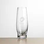 Glenarden Stemless Flute 9 oz - Deep Etch
