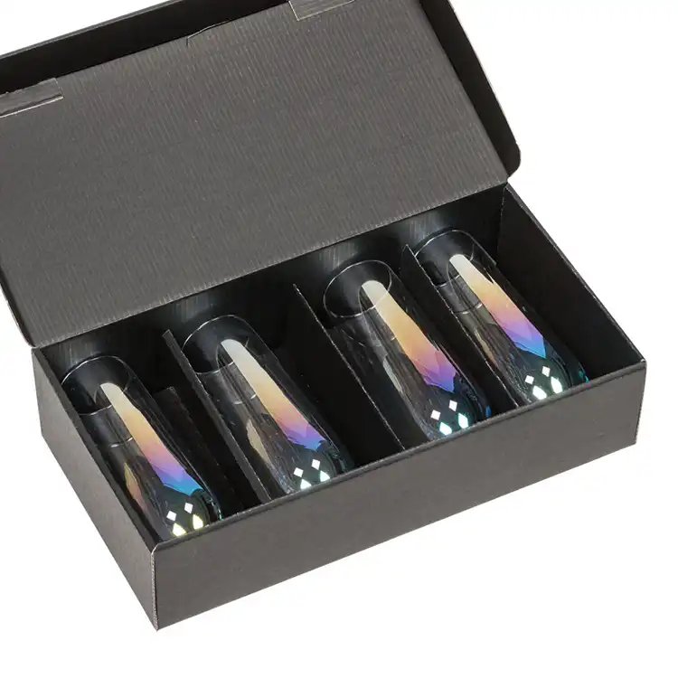 Miami Stemless Flute 10 oz - Full Color #4