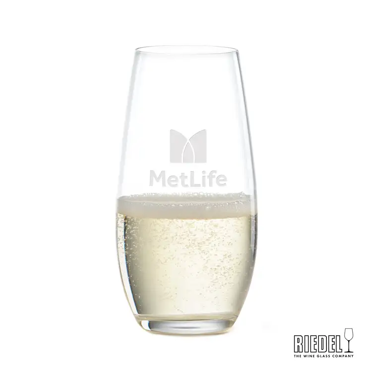 RIEDEL Stemless Flute 9.25 oz - Laser Engraved