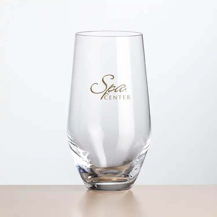 Reina Stemless Flute 13.5 oz - Imprinted