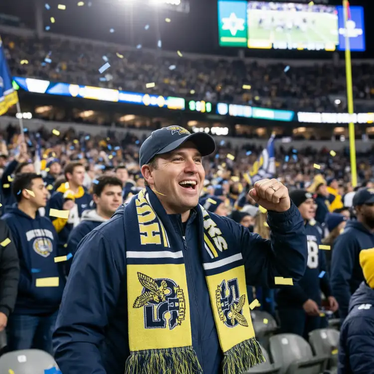 Stadium Jacquard Knit Scarf #2
