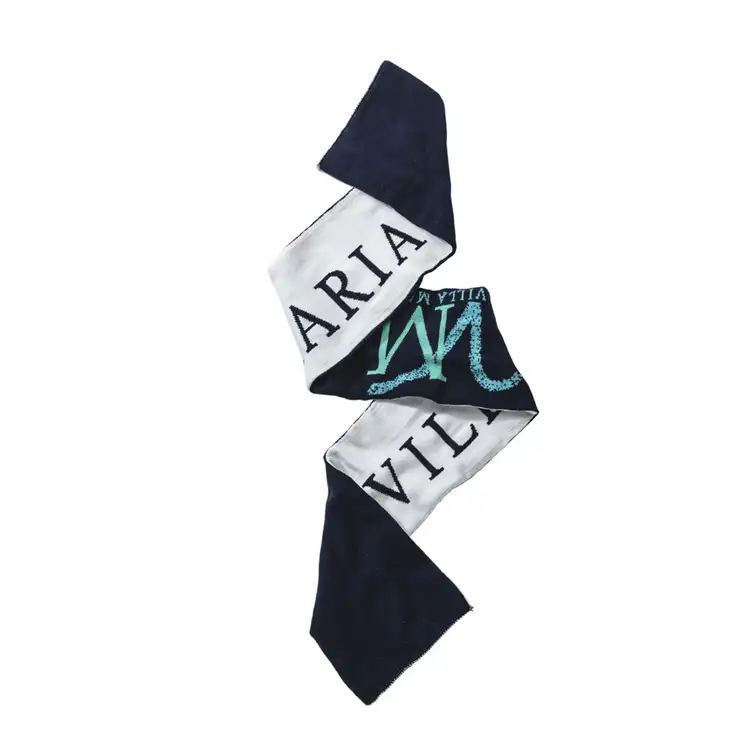 Winter Jacquard Knit Scarf