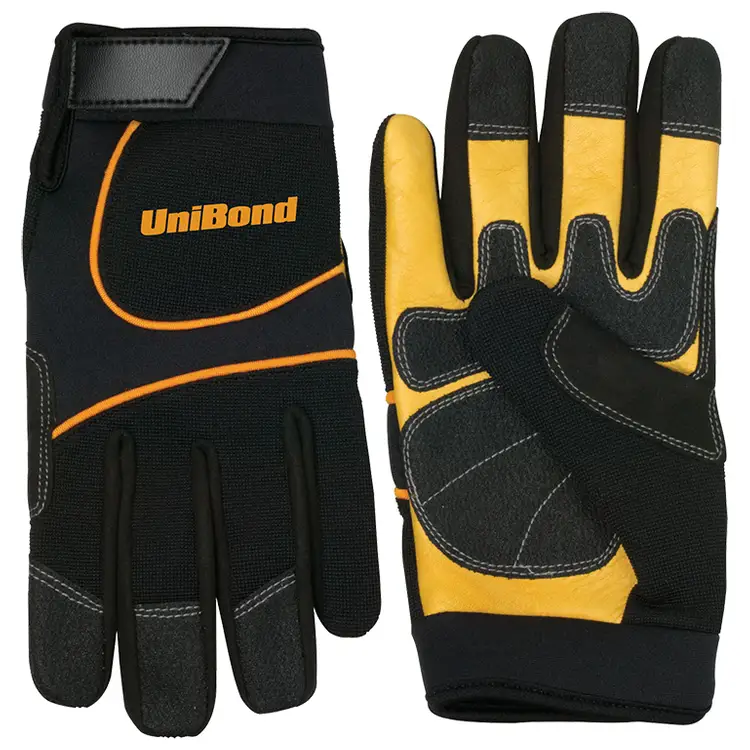 Cowhide Palm Mechanic Gloves