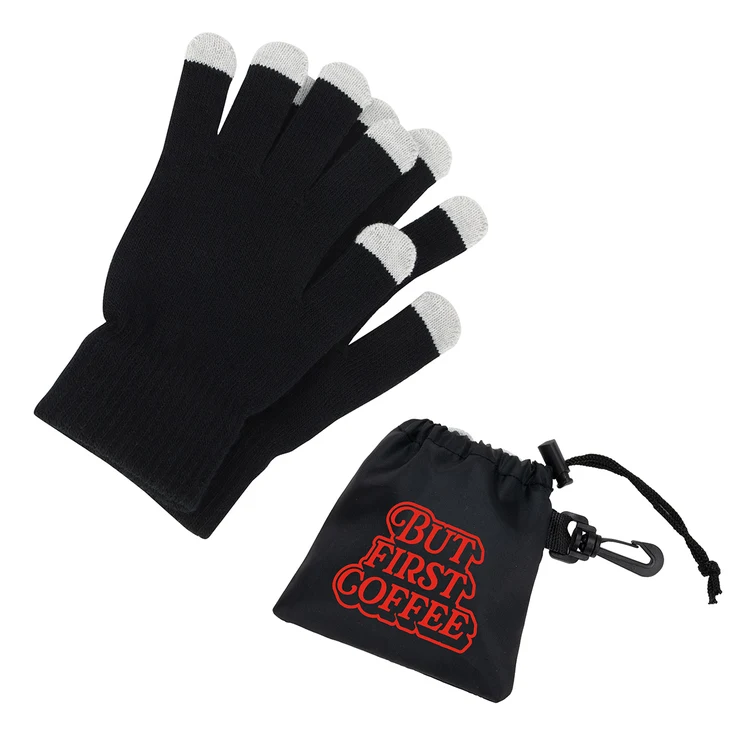 Easy Swipe Touch-Sensitive Glove With Drawstring Pouch #3