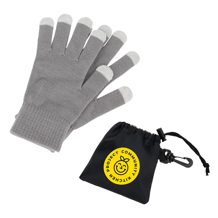 Easy Swipe Touch-Sensitive Glove With Drawstring Pouch #5