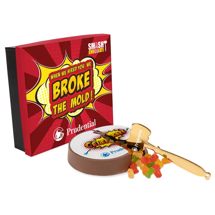 Smash Chocolate Cake w/ Gummy Bears & Color Topper #10