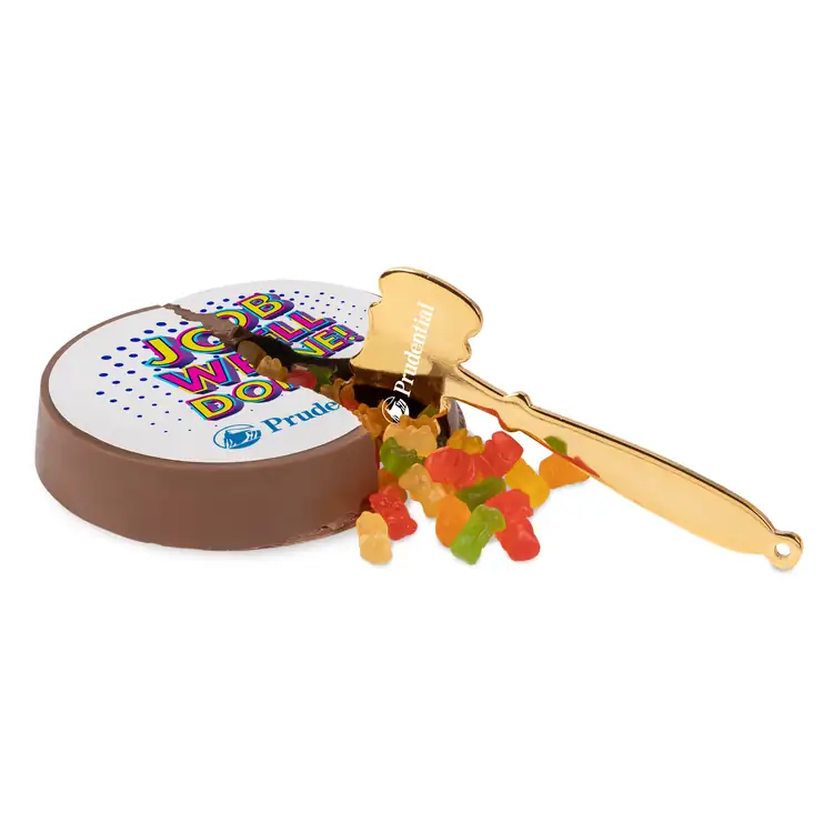 Smash Chocolate Cake w/ Gummy Bears & Color Topper #2