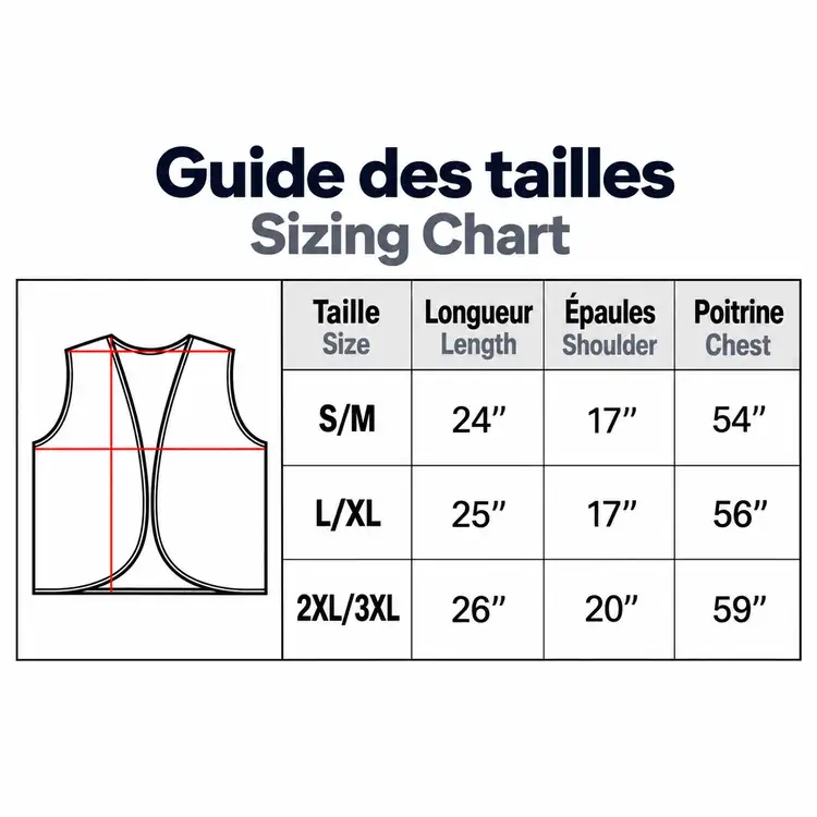 Canadian-Made Poplin Vest #7