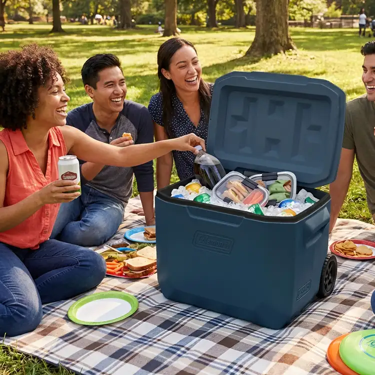 Coleman Chiller 60 qt Wheeled Cooler #2