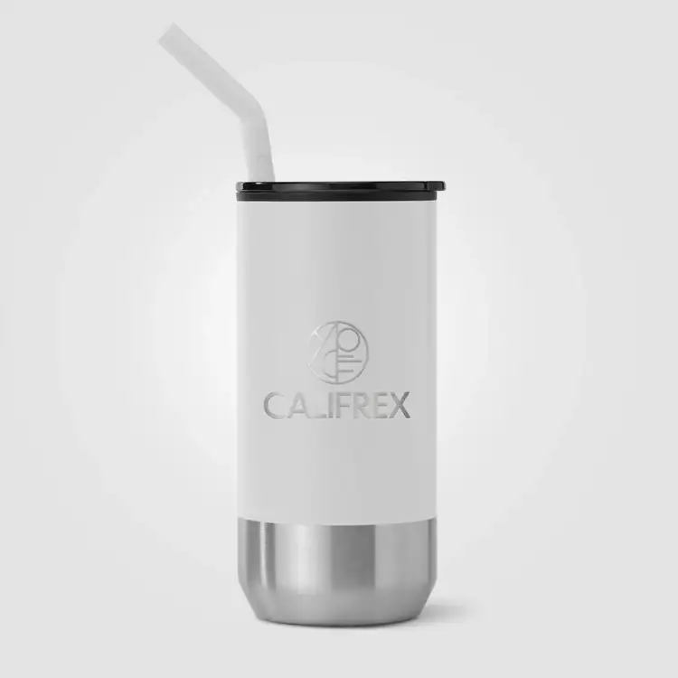 Atlantis Double-Wall Stainless Steel Tumbler with Recycled PP Inner - 16 oz #3