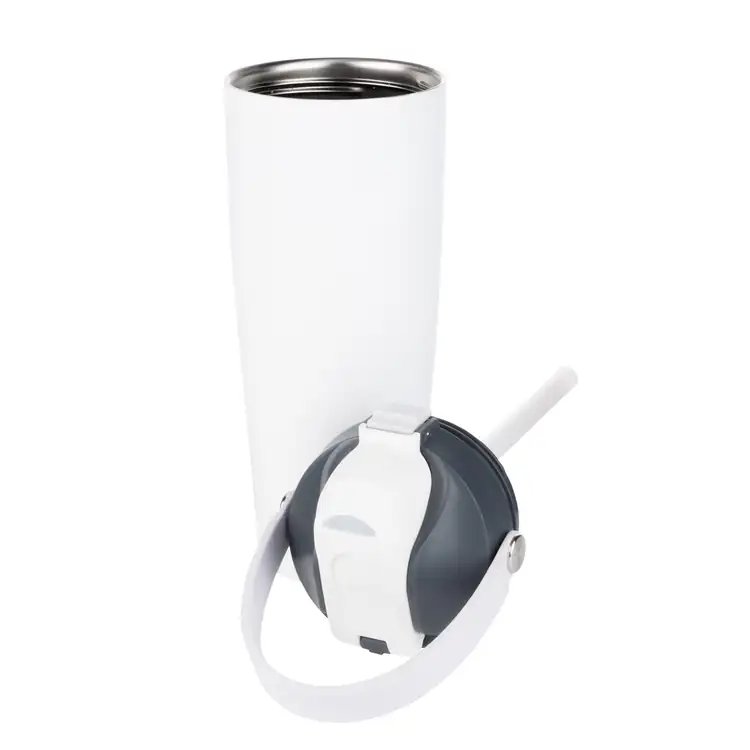 Carraway Tumbler 30 oz with Carrying Handle and Straw #5