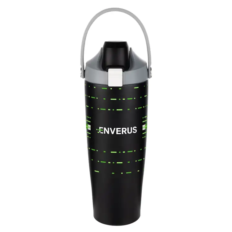 Carraway Tumbler 30 oz with Carrying Handle and Straw #8