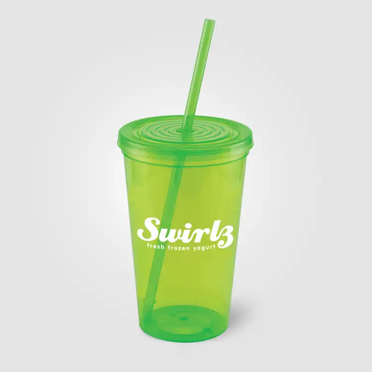 Core Plastic Tumbler with Lid and Straw 22 oz #12