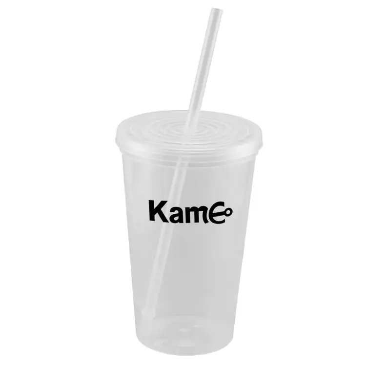 Core Plastic Tumbler with Lid and Straw 22 oz #15