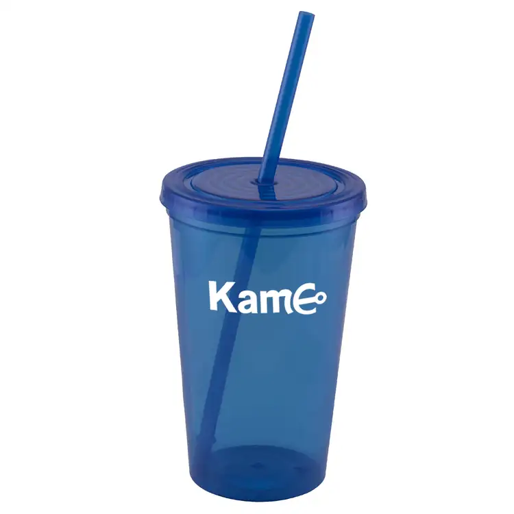 Core Plastic Tumbler with Lid and Straw 22 oz #17