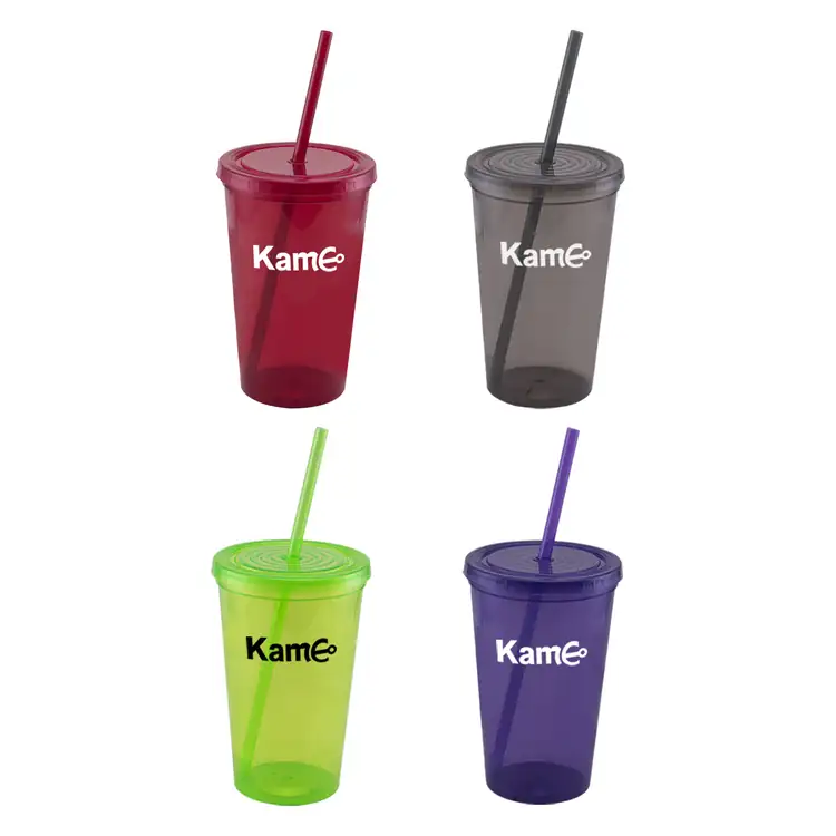 Core Plastic Tumbler with Lid and Straw 22 oz #2