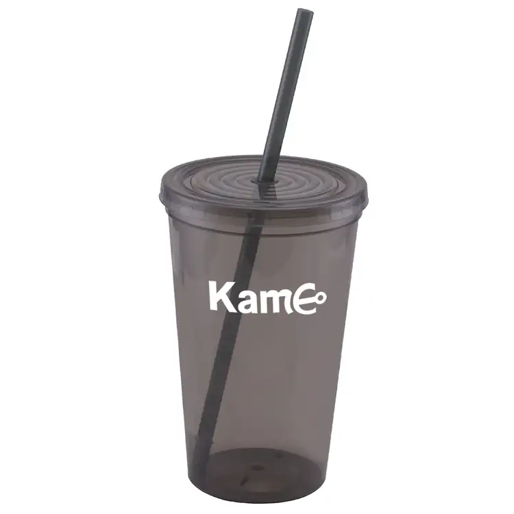 Core Plastic Tumbler with Lid and Straw 22 oz #5