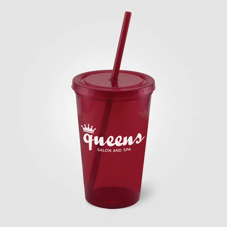 Core Plastic Tumbler with Lid and Straw 22 oz #6