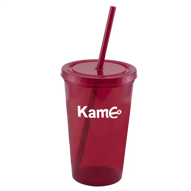Core Plastic Tumbler with Lid and Straw 22 oz #7