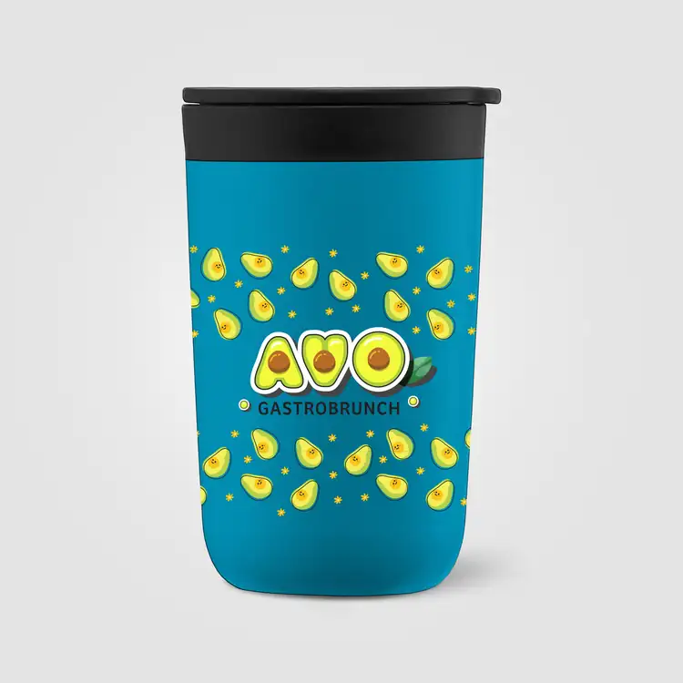 Discovery Double-Wall Tumbler with Recycled Polypropylene Liner 14 oz #10