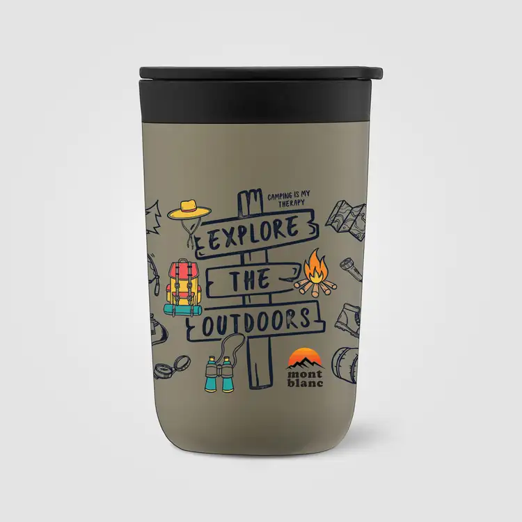 Discovery Double-Wall Tumbler with Recycled Polypropylene Liner 14 oz #16