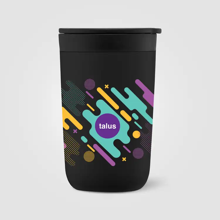 Discovery Double-Wall Tumbler with Recycled Polypropylene Liner 14 oz #7